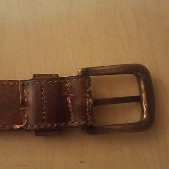 Vintage Australian Coin Concho Full Grain Leather Belt - Picture 8 of 8